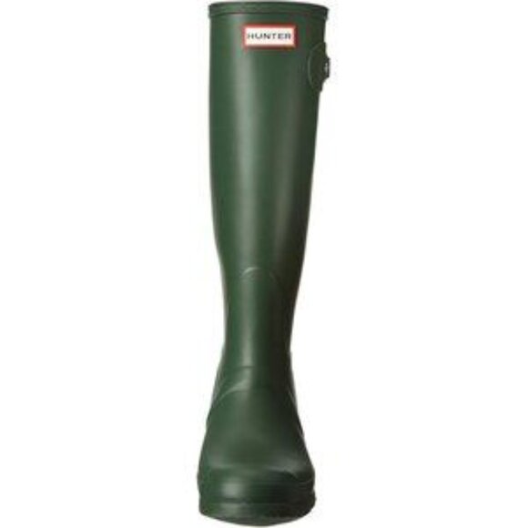 New Hunter Women's Original Tall Waterproof Rain Boots Size 10 Green Adjustable - Picture 8 of 10
